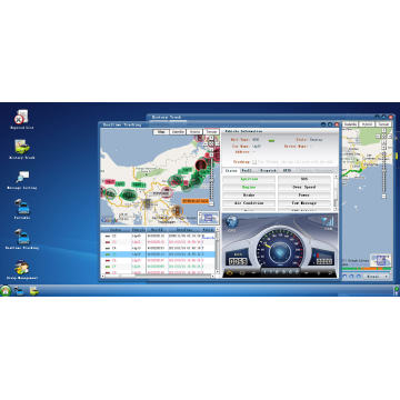 Software de seguimiento GPS basado en web para Fleet Management JT1000B / S